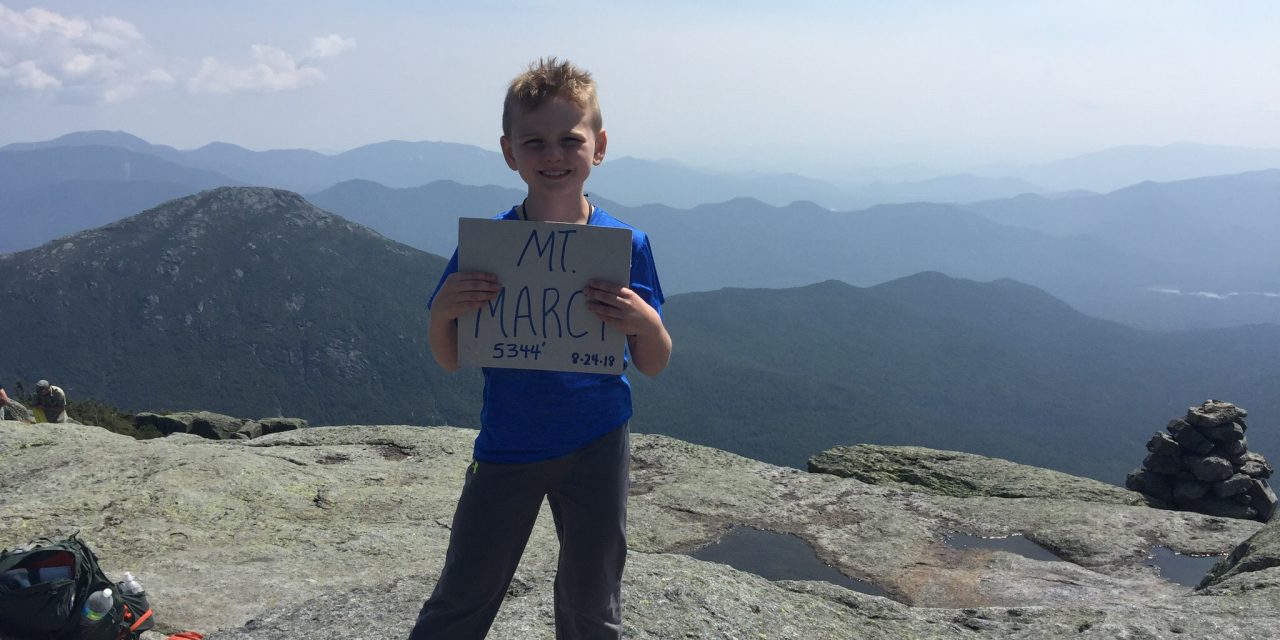 Hiking in Moreland Park turns into climbing Mount Marcy for 8-year old
