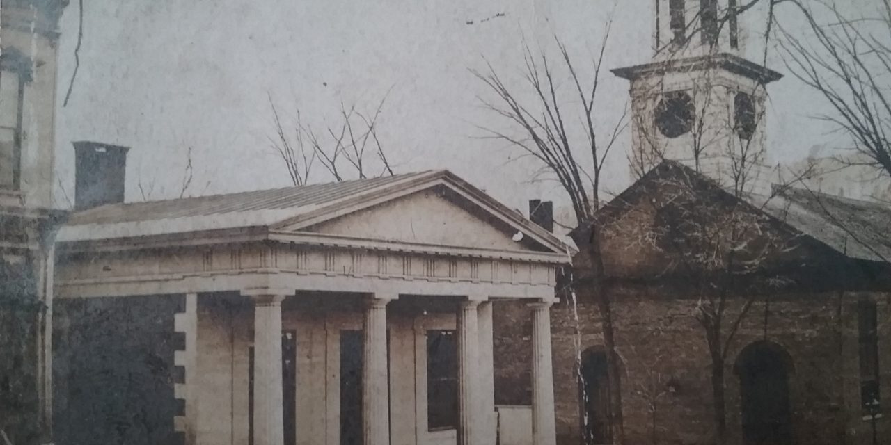 Old bank building reaches a milestone