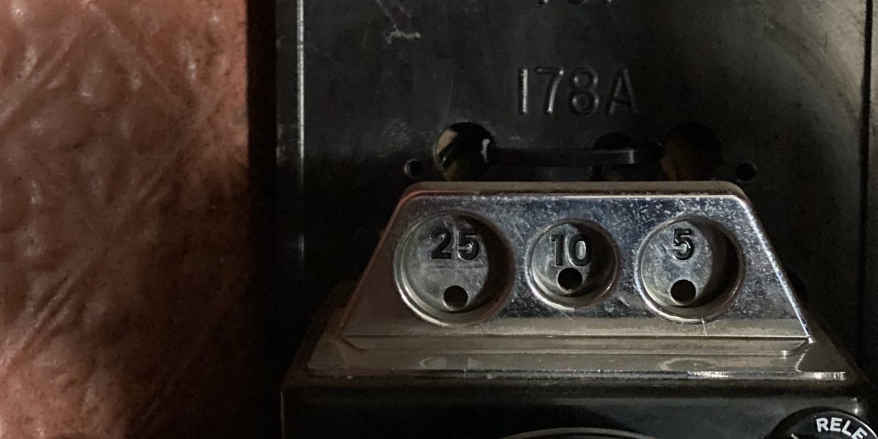 A phone booth