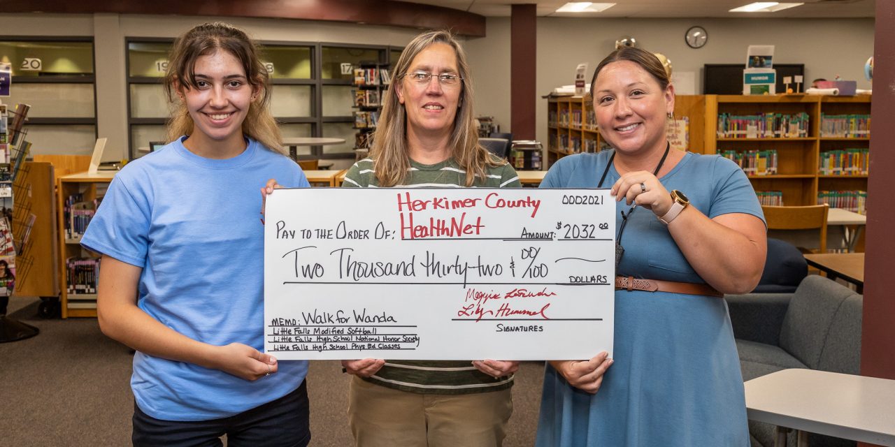 More than two thousand dollars collected during ‘Walk for Wanda’ event