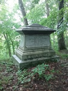 Photo submitted - Inscription on Dudley Burwell monument.
