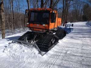 Grooming the trails! Photo by Matt Reinemann, used with permission.