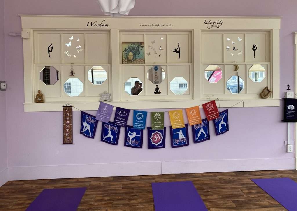 Marchell's current Yoga studio