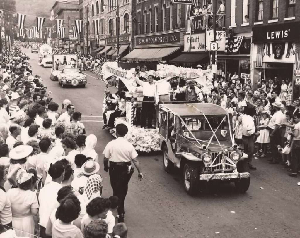 The crowds came out for the Little Falls’ parades.