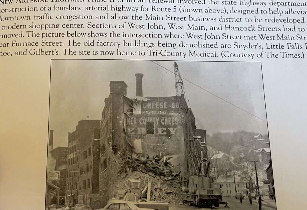 Making room for the EW Arterial.