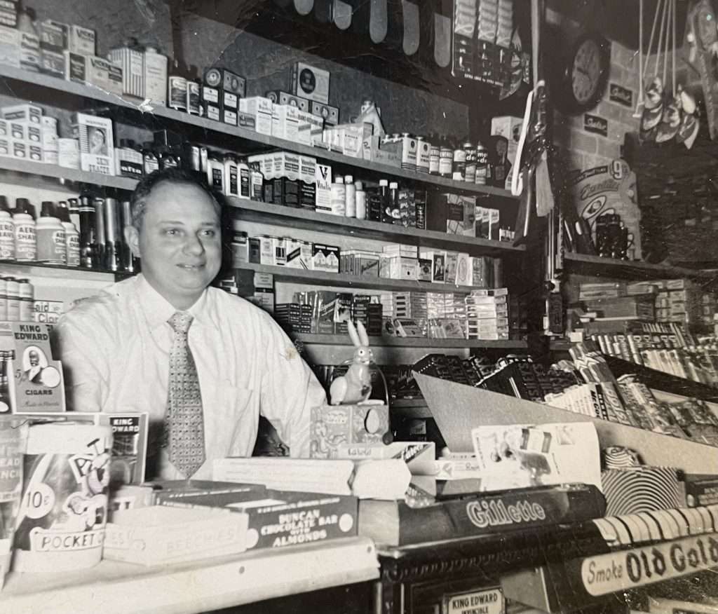 My dad, a Little Falls businessman.