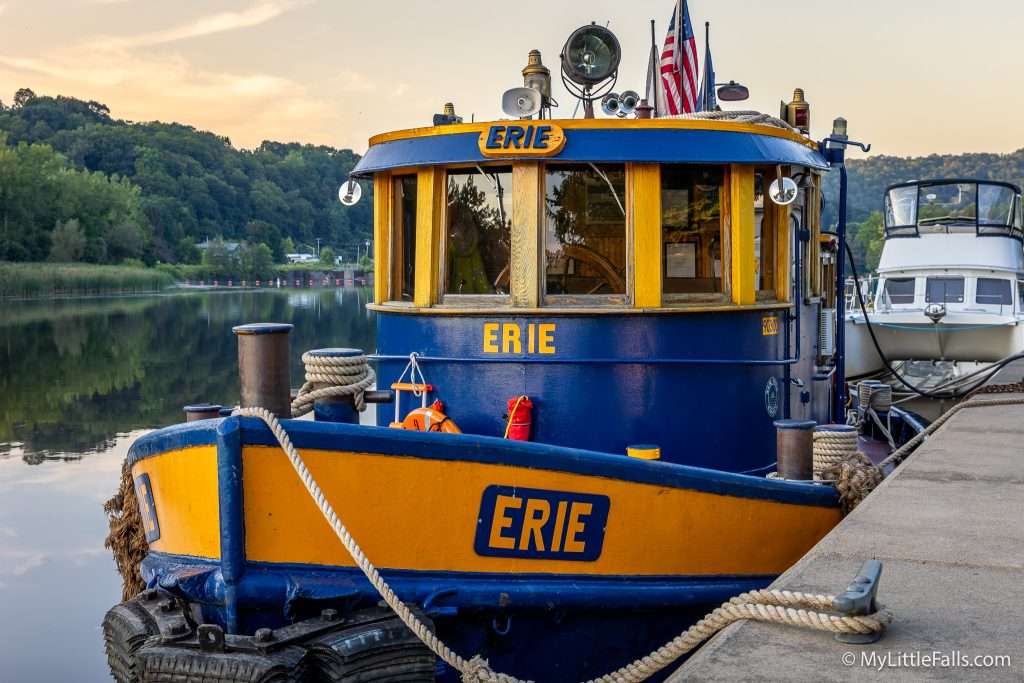 Tug Erie at the Little Falls Harbor