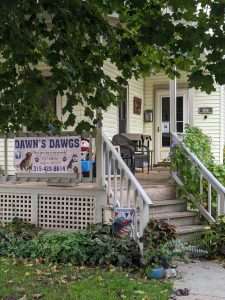 Dawn's Dawgs grooming shop in Dolgeville.
