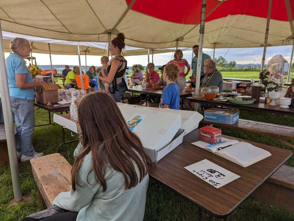 Reunion Ice Cream Social and Tent Sale 2023, courtesy of SZT Reunion Facebook.