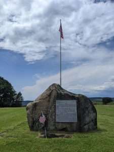 Bicentennial Plaque at Snells Bush Church, Photo by Carol Vogel