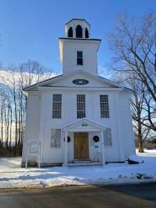 Norway Baptist Church, Home of Norway History Center. Photo provided by Norway Historical Society