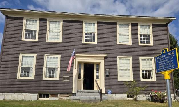 Historical Marker Dedicated at Frisbie House in Salisbury