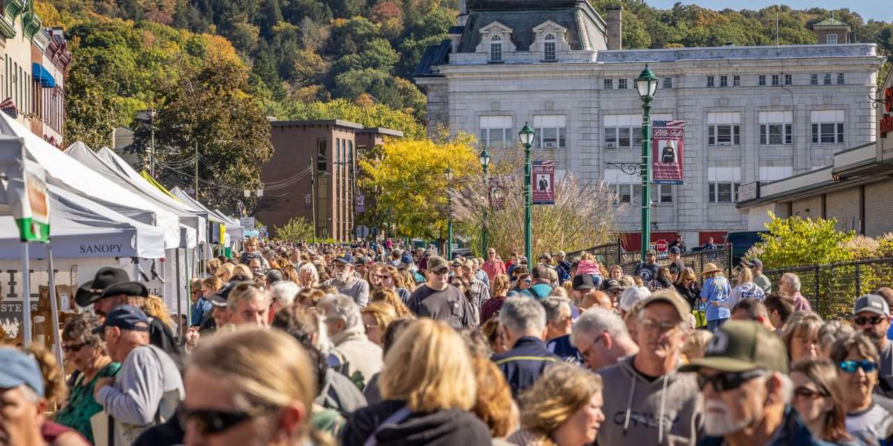 Record crowd shows up in Little Falls for Cheese Festival