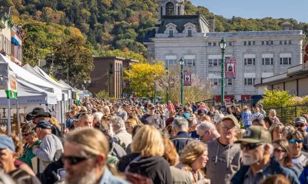 Record crowd shows up in Little Falls for Cheese Festival