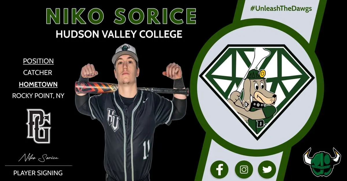 Dawgs add catcher from Hudson Valley