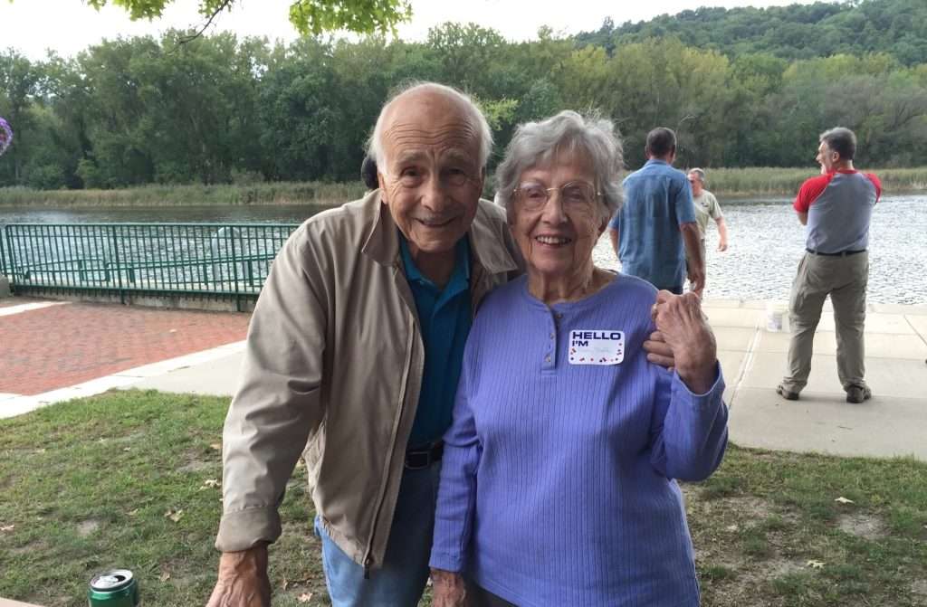 Joe Vespasiano and Mary Staffo at 2016 South Side Reunion