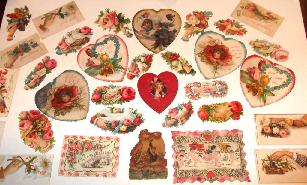Sweet vintage cards from my collection ~ Photo by Denise Gregorka