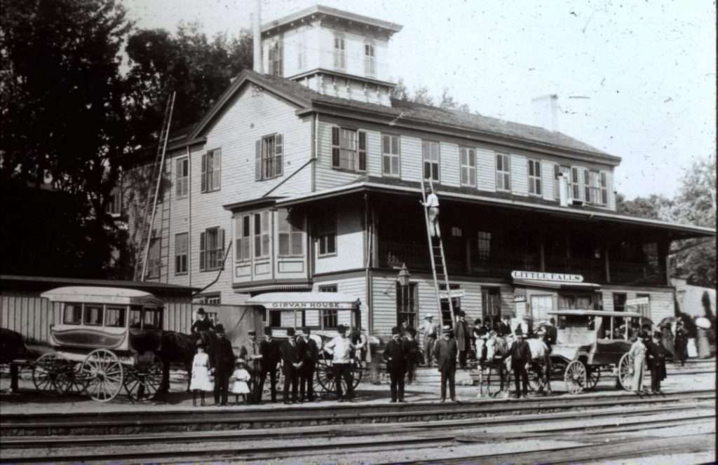 Photo submitted - Little Falls railroad station C. 1880.