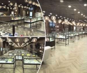 Photos from the presentation of other Canna Planet location interiors.