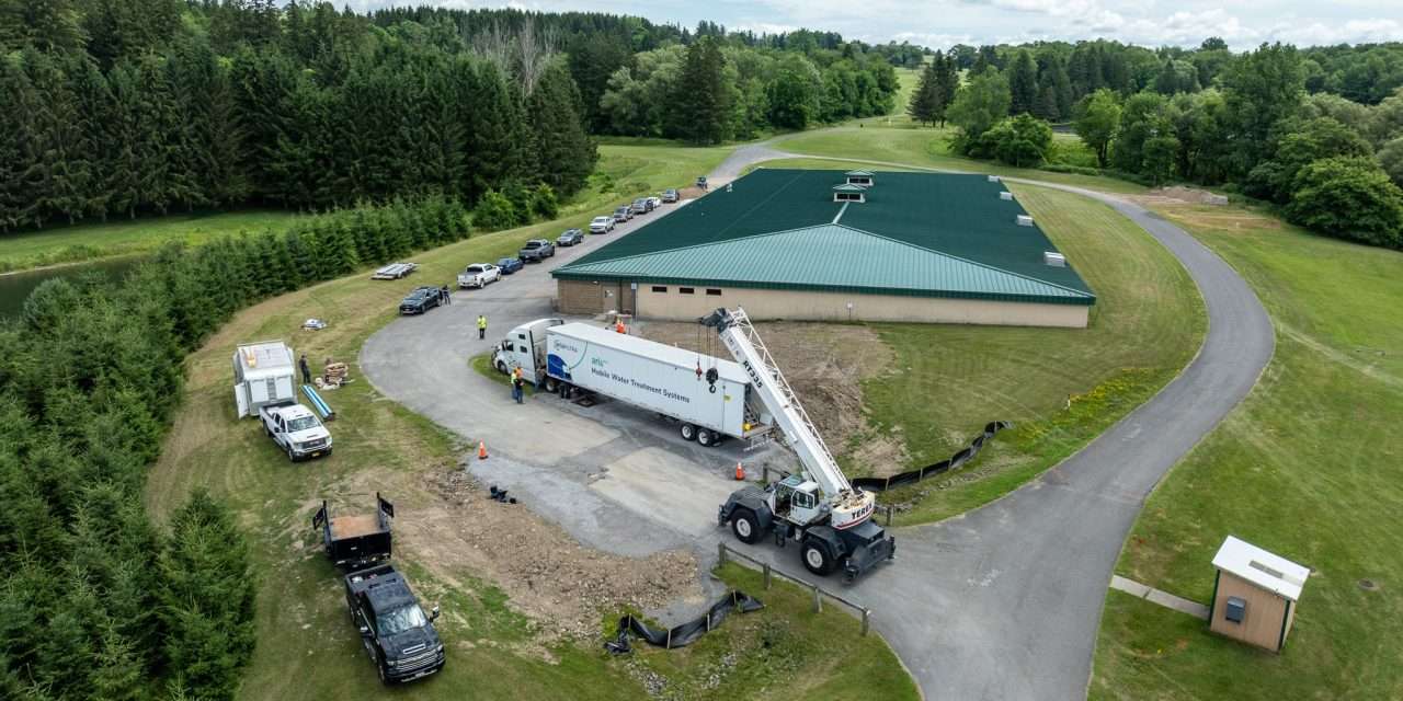 Little Falls Boosts Water Capacity with Mobile Treatment System