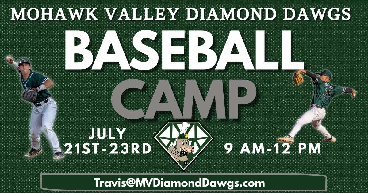 2025 Mohawk Valley DiamondDawgs Youth Baseball Camp