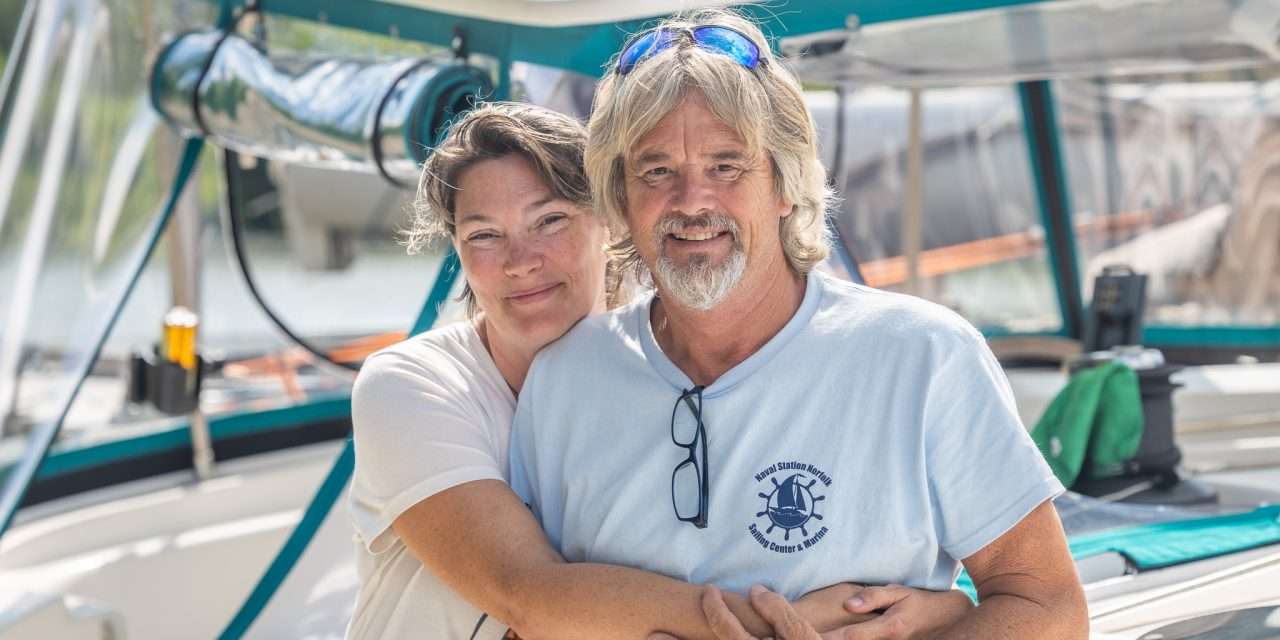Navy Veteran and Wife Dock at Little Falls Harbor on Epic Sailing Journey